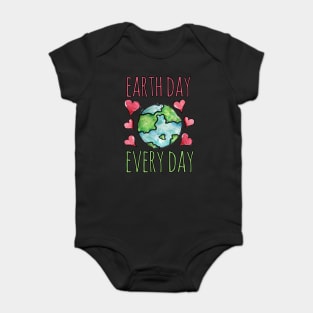 Earth Day Every Day Baby Bodysuit